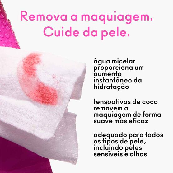 LEN&Ccedil;OS DEMAQUILANTES MAC COM &Aacute;GUA MICELAR GET UNREADY